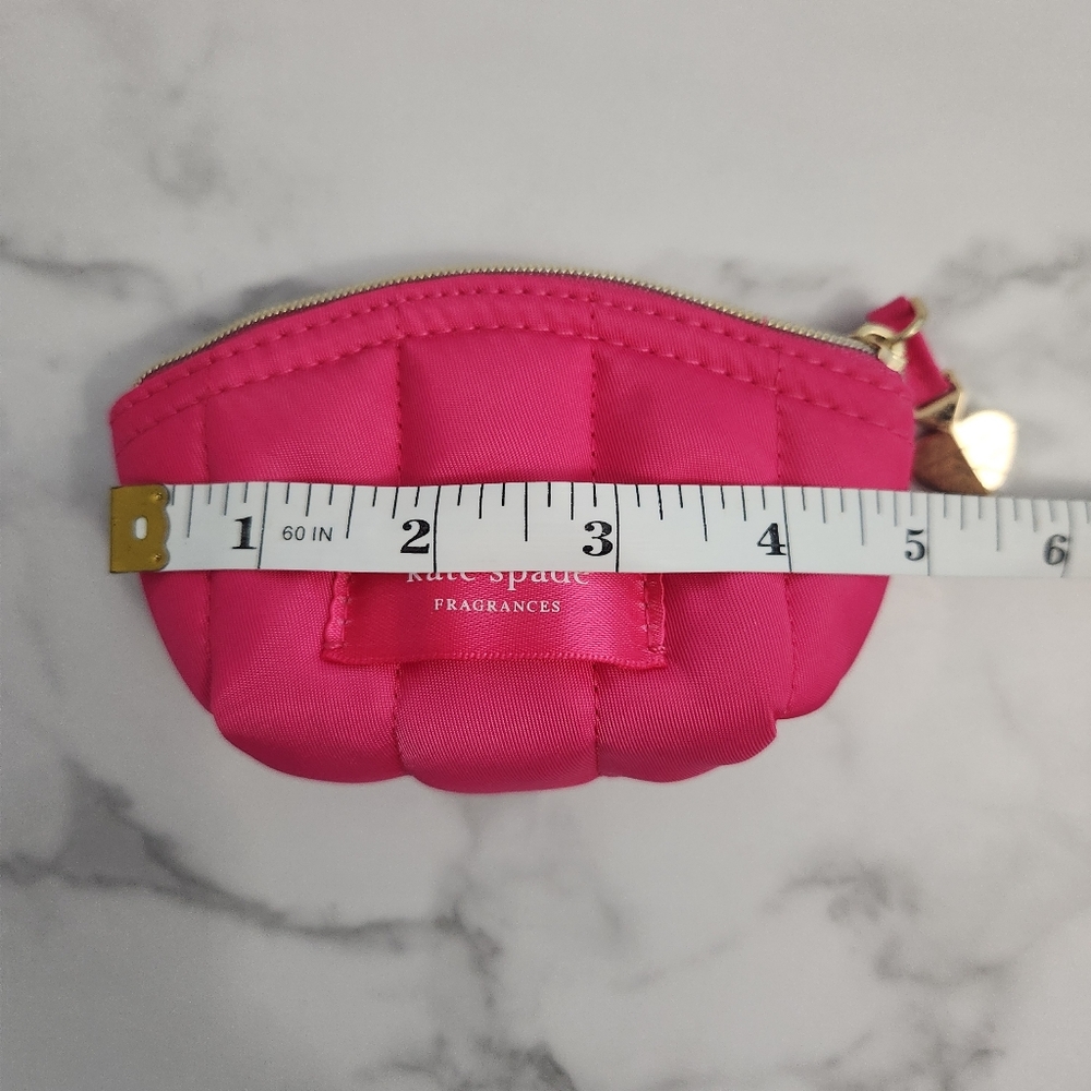 Kate Spade Quilted Pink Pouch Chic & Functional - Picture 8 of 9
